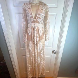 For Love and Lemons Temecula Maxi Dress NWT